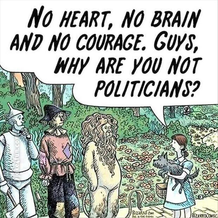 Joke4Fun Memes: Politicians of Oz