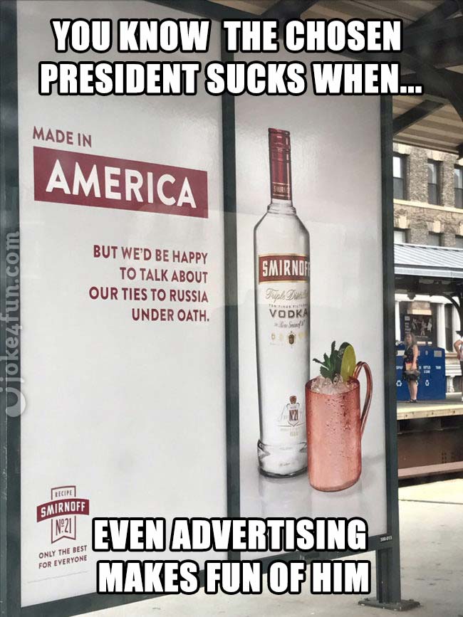 Joke4Fun Memes: Advertising jokes about politics